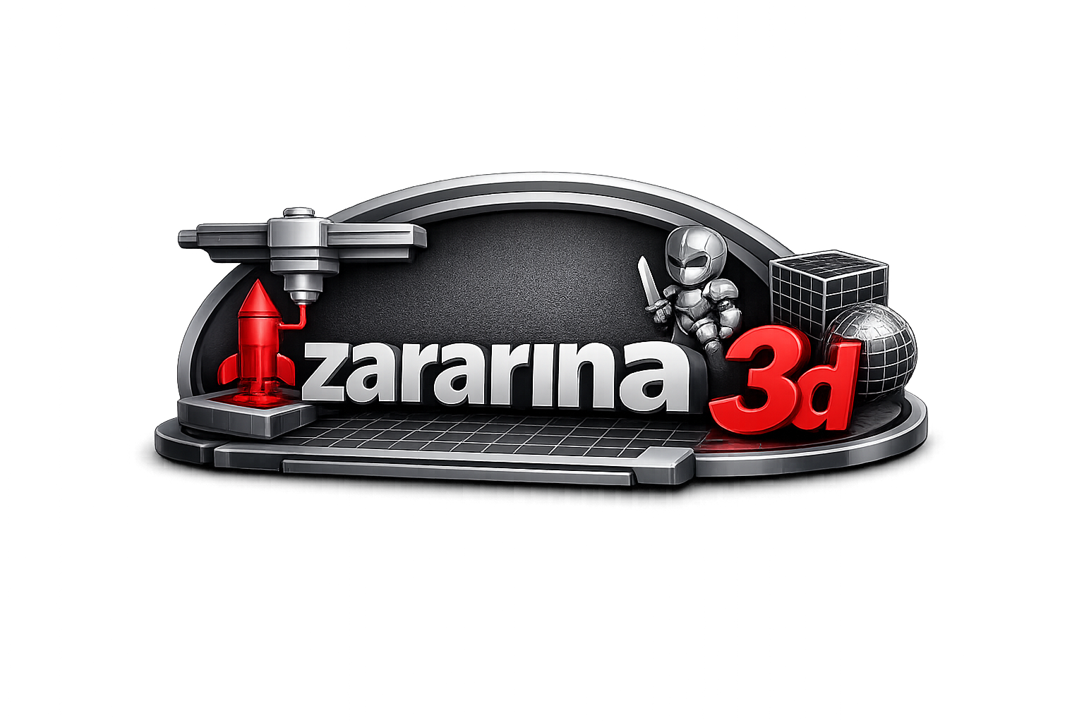 Zararına3D Logo